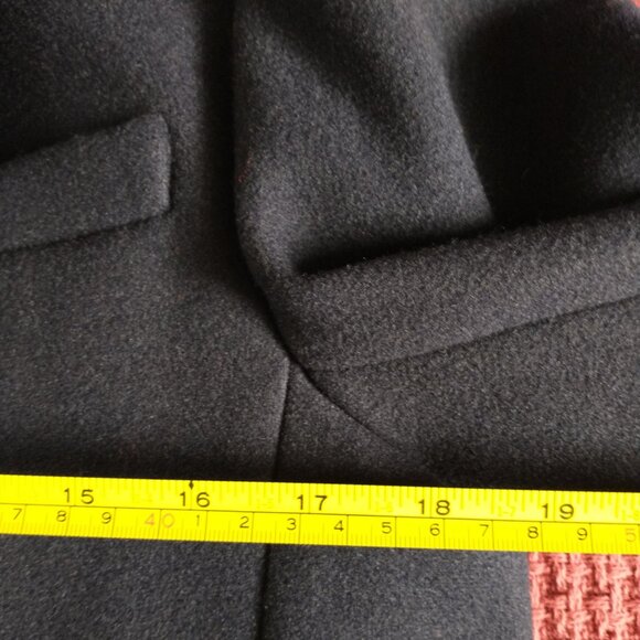 Express Coat Women's Oversized Double Breasted Coat in Navy NWT - Picture 8 of 14